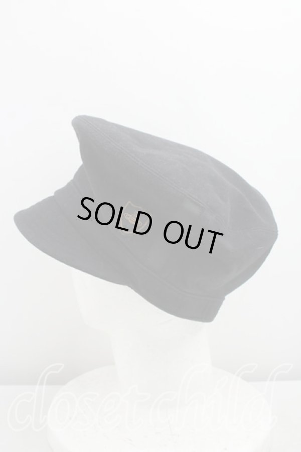 画像2: ヴィヴィアンウエストウッド 中古 / キャスケット  黒  H-26-02-08-064-ha-OD-ZH (2)