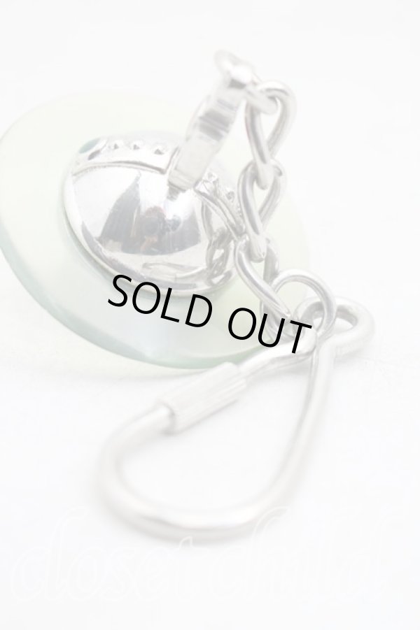 画像4: ヴィヴィアンウエストウッド 中古 / ラバーオーブキーリング  シルバー  H-26-02-08-065-gd-OD-ZH (4)