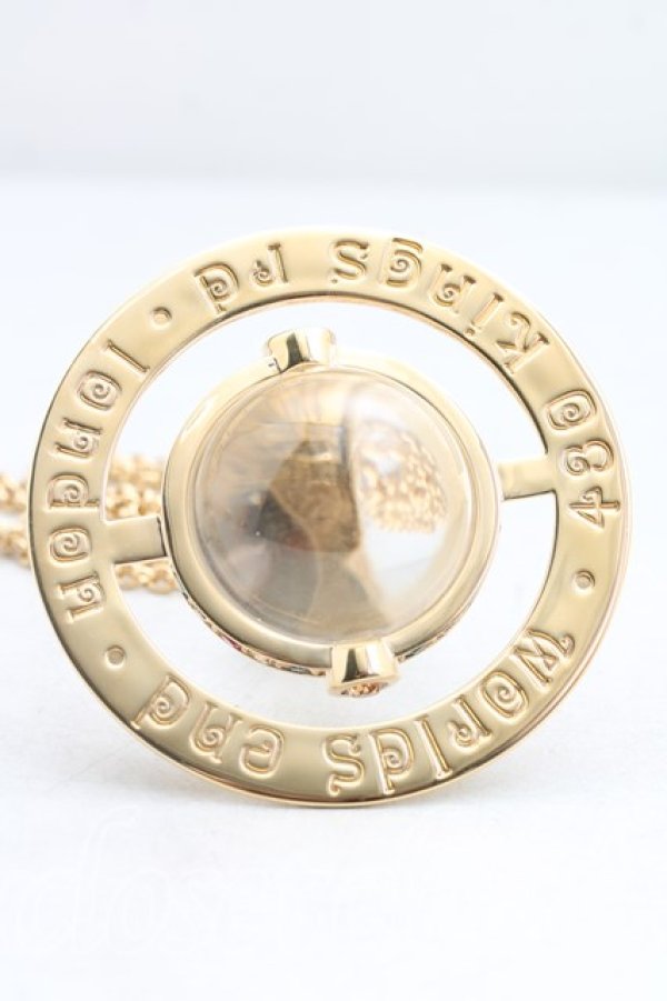 画像3: ヴィヴィアンウエストウッド 中古 / ジャイアントオーブネックレス  ゴールド  H-26-02-08-068-nl-OD-ZH (3)