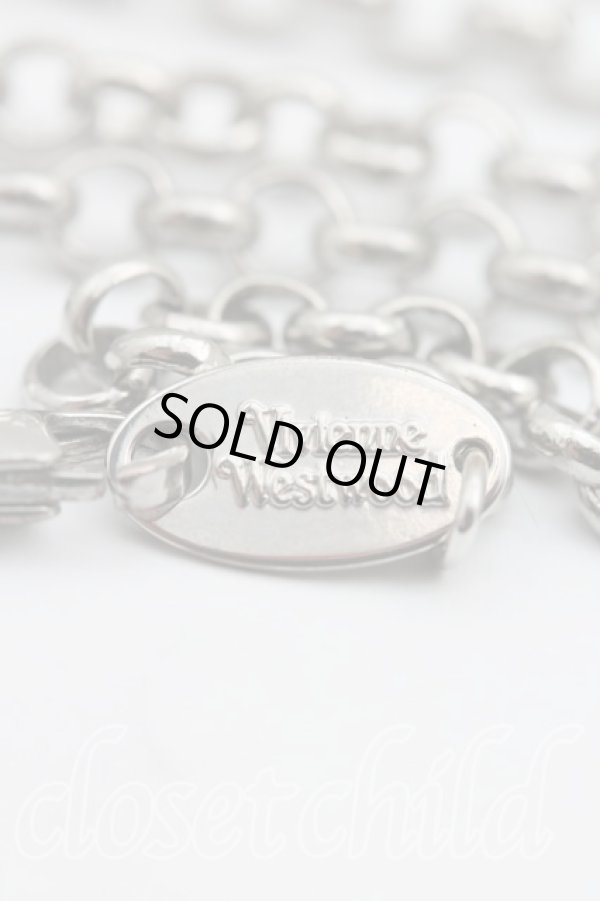 画像5: ヴィヴィアンウエストウッド 中古 / スモールオーブネックレス  シルバー  H-26-02-08-070-nl-OD-ZH (5)