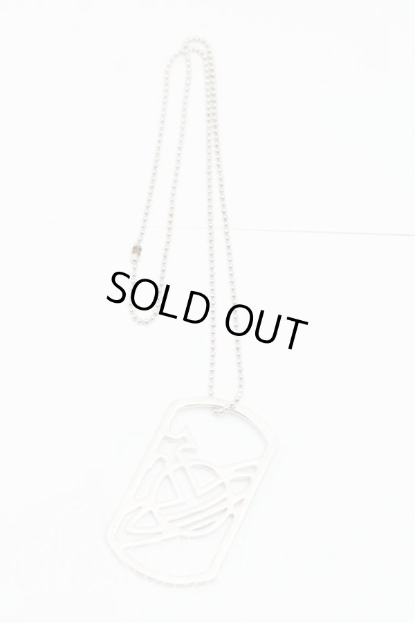 画像3: ヴィヴィアンウエストウッド 中古 / アーミーネックレス  シルバー  H-26-02-08-071-nl-OD-ZH (3)