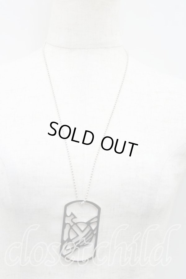 画像4: ヴィヴィアンウエストウッド 中古 / アーミーネックレス  シルバー  H-26-02-08-071-nl-OD-ZH (4)