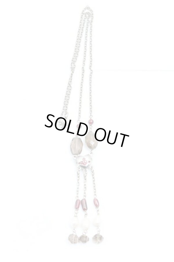 画像3: ヴィヴィアンウエストウッド 中古 / ビーズネックレス  シルバー  H-26-02-08-073-nl-OD-ZH (3)