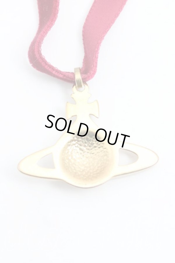 画像2: ヴィヴィアンウエストウッド 中古 / オーブチョーカー  ゴールド  H-26-02-08-074-nl-OD-ZH (2)