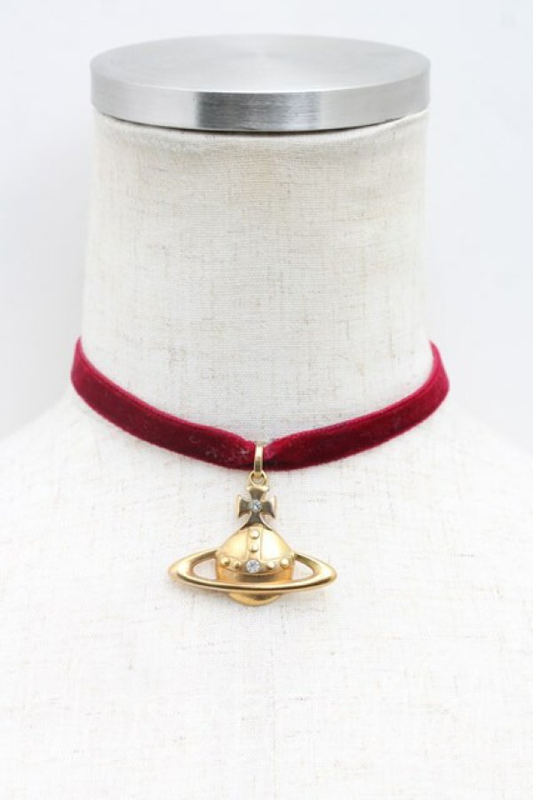 画像5: ヴィヴィアンウエストウッド 中古 / オーブチョーカー  ゴールド  H-26-02-08-074-nl-OD-ZH (5)