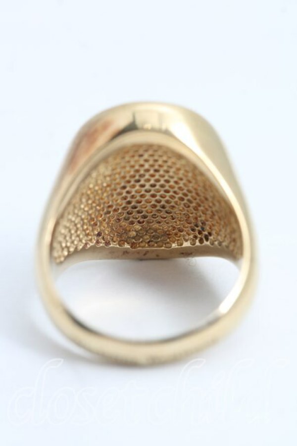 画像4: ヴィヴィアンウエストウッド 中古 / シールリング S(12号相当） ゴールド  H-26-02-08-077-rg-OD-ZH (4)