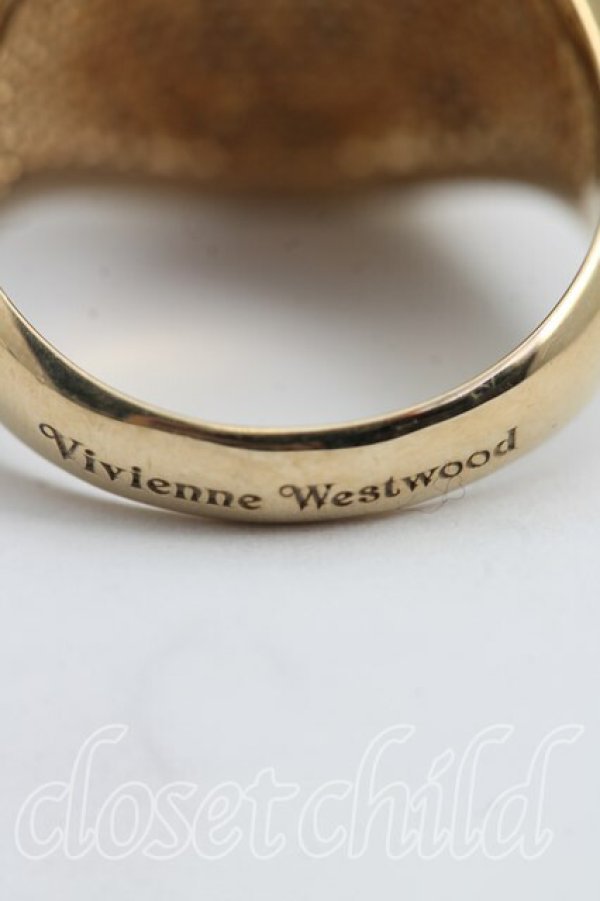 画像5: ヴィヴィアンウエストウッド 中古 / シールリング S(12号相当） ゴールド  H-26-02-08-077-rg-OD-ZH (5)