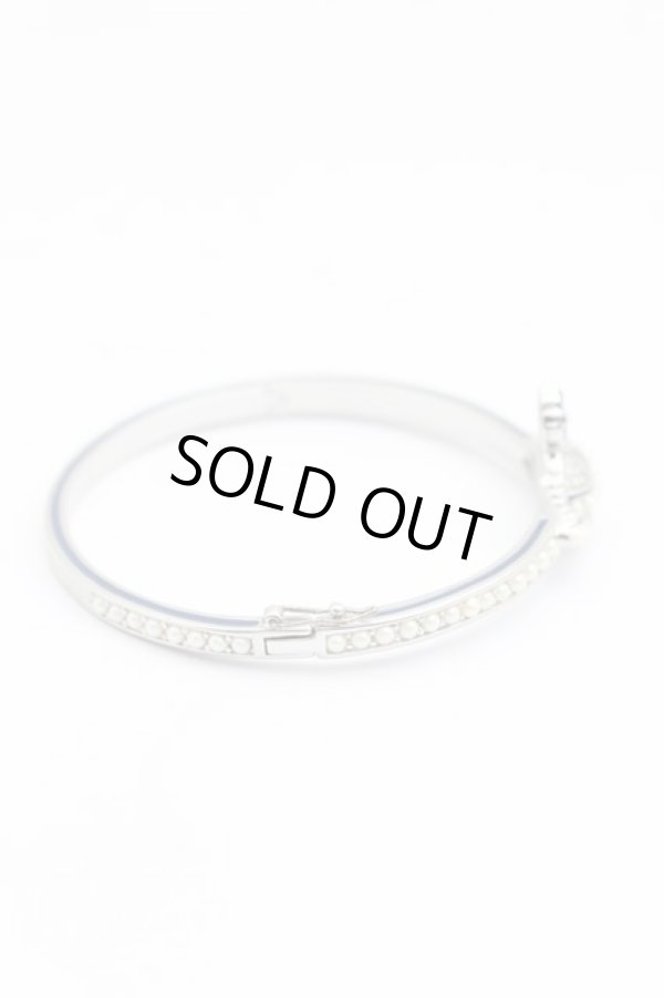 画像3: ヴィヴィアンウエストウッド 中古 / パーリークイーンバングル  シルバー  H-26-02-08-078-ac-OD-ZH (3)