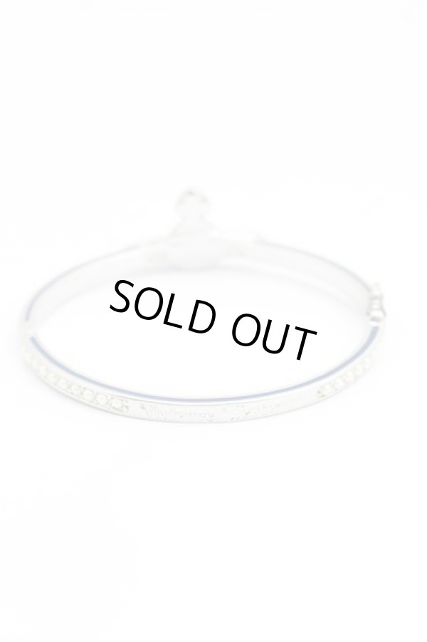 画像4: ヴィヴィアンウエストウッド 中古 / パーリークイーンバングル  シルバー  H-26-02-08-078-ac-OD-ZH (4)