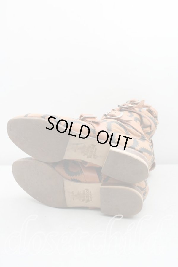 画像5: ヴィヴィアンウエストウッド 中古 / スクイグルパイレーツブーツ UK6位（24.5cm前後） 茶  H-26-02-08-081-sh-OD-ZH (5)