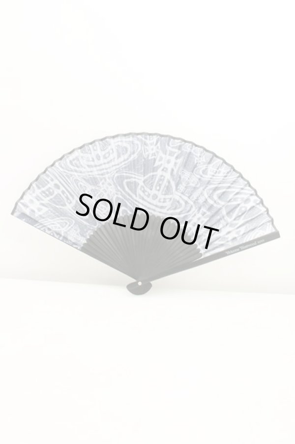 画像2: ヴィヴィアンウエストウッド 中古 / 扇子  紺  H-26-02-08-088-gd-OD-ZH (2)