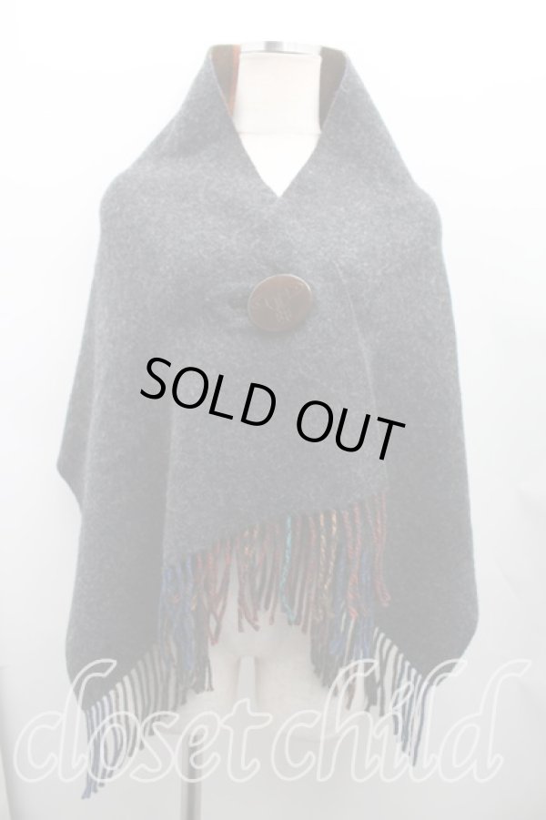 画像2: ヴィヴィアンウエストウッド 中古 / リバーシブルストール  タータン  H-26-02-08-092-gd-OD-ZH (2)