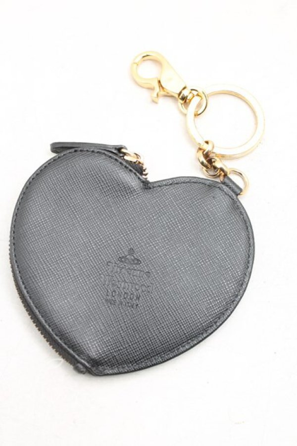 画像2: ヴィヴィアンウエストウッド 中古 / ガジェットハートチャーム  黒ｘゴールド  H-26-02-08-095-gd-OD-ZH (2)