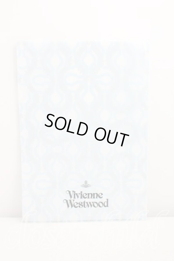 画像2: ヴィヴィアンウエストウッド 中古 / スクイグルクリアファイル  青  H-26-02-08-097-gd-OD-ZH (2)