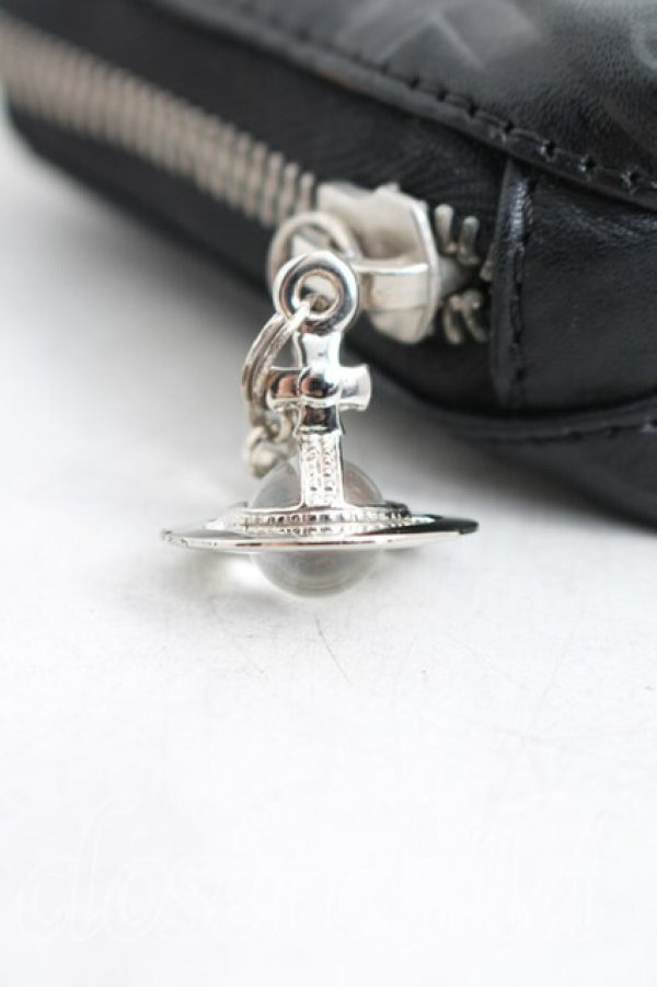 画像3: ヴィヴィアンウエストウッド 中古 / アブストラクトオーブモバイルケース  黒  H-26-02-08-105-gd-OD-ZH (3)