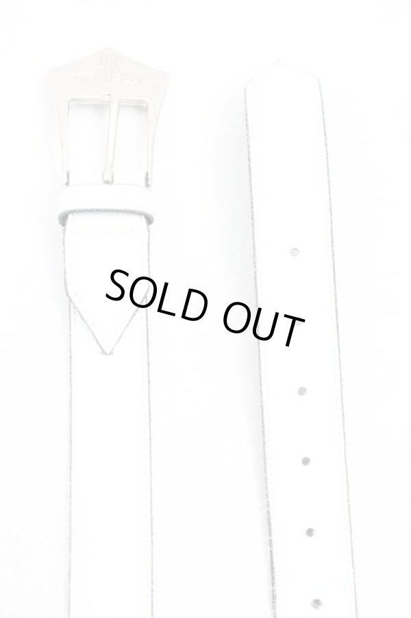 画像2: ヴィヴィアンウエストウッド 中古 / ベーシックベルト  白  H-26-02-08-107-gd-OD-ZH (2)