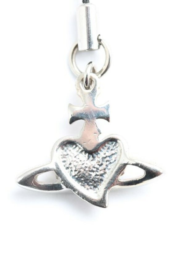 画像2: ヴィヴィアンウエストウッド 中古 / ディアマンテハートストラップ  赤  H-26-02-08-108-gd-OD-ZH (2)