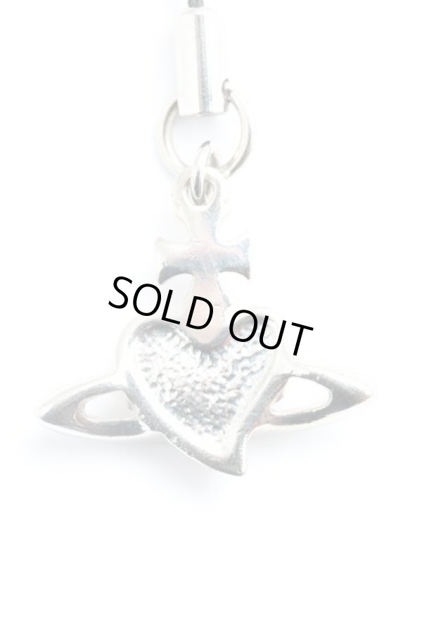 画像2: ヴィヴィアンウエストウッド 中古 / ディアマンテハートストラップ  赤  H-26-02-08-108-gd-OD-ZH (2)