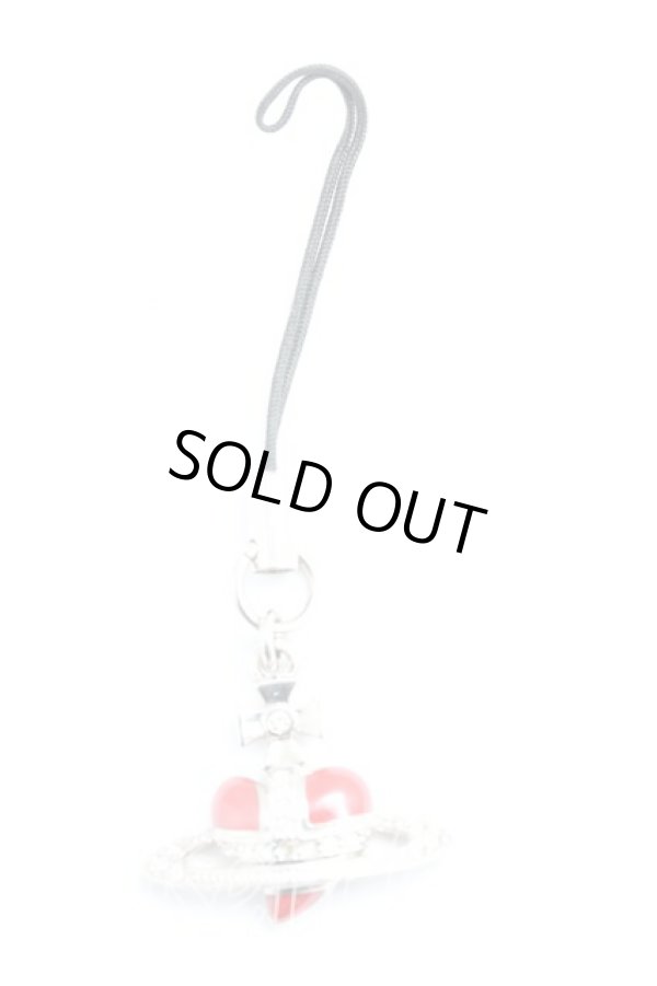 画像3: ヴィヴィアンウエストウッド 中古 / ディアマンテハートストラップ  赤  H-26-02-08-108-gd-OD-ZH (3)