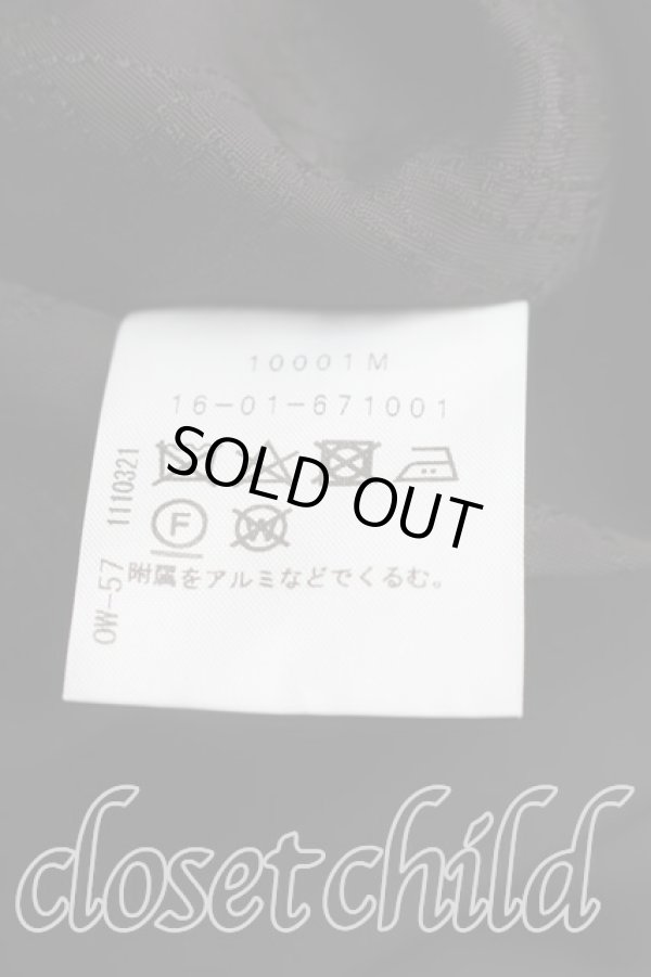 画像4: ヴィヴィアンウエストウッド 中古 / 比翼トレンチコート 2（9号相当） 黒  H-26-02-08-011-co-OD-ZH (4)
