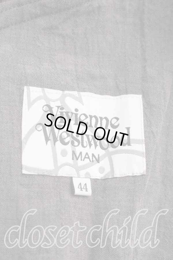 画像3: ヴィヴィアンウエストウッド MAN 中古 / アルコホリックジャケット 44（メンズS相当） 灰  H-26-02-08-002-jc-OD-ZH (3)