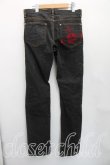 画像2: ヴィヴィアンウエストウッド MAN 中古 / クロスオーブステッチスキニーデニム 44（メンズS相当） インディゴ  H-26-02-08-015-pa-OD-ZH (2)