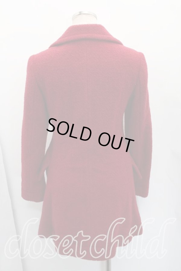 画像2: ヴィヴィアンウエストウッド 中古 / 広襟コート 1（7号相当） 赤  H-26-02-15-020-co-OD-ZH (2)