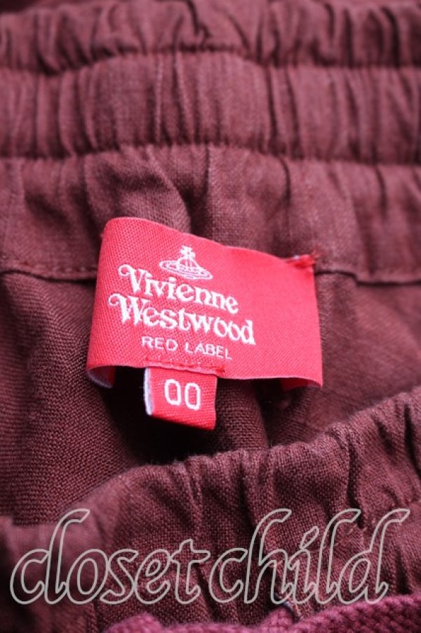 画像3: ヴィヴィアンウエストウッド 中古 / ドルマンパンツ 00（ワンサイズ） 茶  H-26-02-15-025-pa-OD-ZH (3)