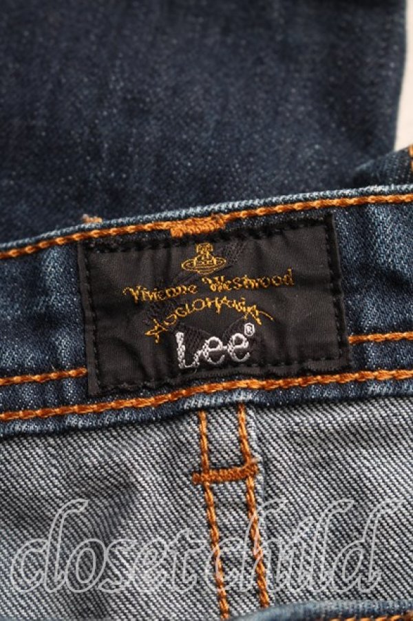 画像3: ヴィヴィアンウエストウッド Anglomania and Lee 中古 / スリムジーン W28 インディゴ  H-26-02-15-027-pa-OD-ZH (3)