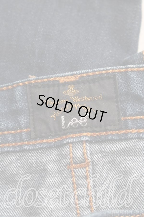 画像3: ヴィヴィアンウエストウッド Anglomania and Lee 中古 / スリムジーン W28 インディゴ  H-26-02-15-027-pa-OD-ZH (3)