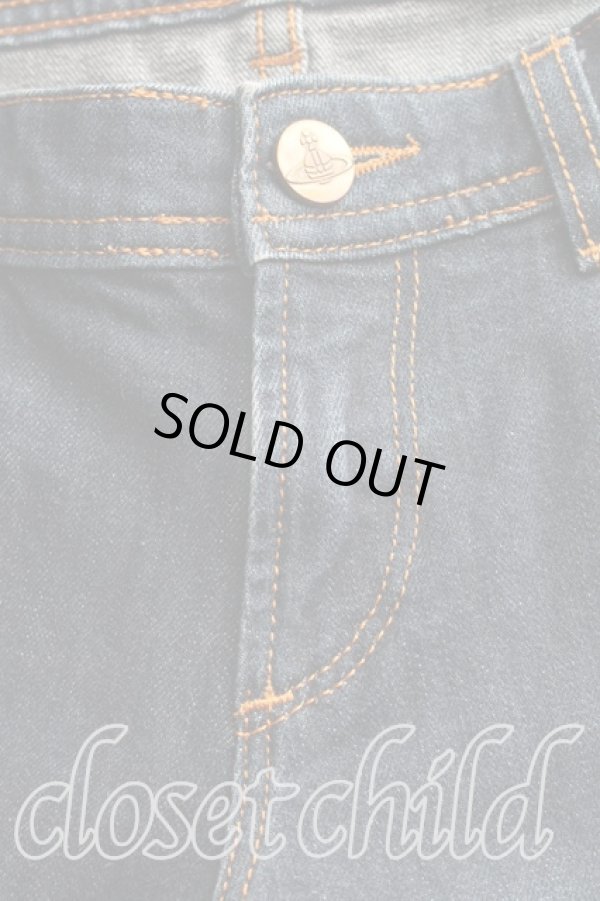 画像5: ヴィヴィアンウエストウッド Anglomania and Lee 中古 / スリムジーン W28 インディゴ  H-26-02-15-027-pa-OD-ZH (5)