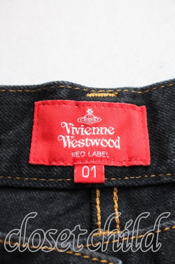 画像3: ヴィヴィアンウエストウッド 中古 / オーブptデニム 01（7号相当） 黒  H-26-02-15-028-pa-OD-ZH (3)