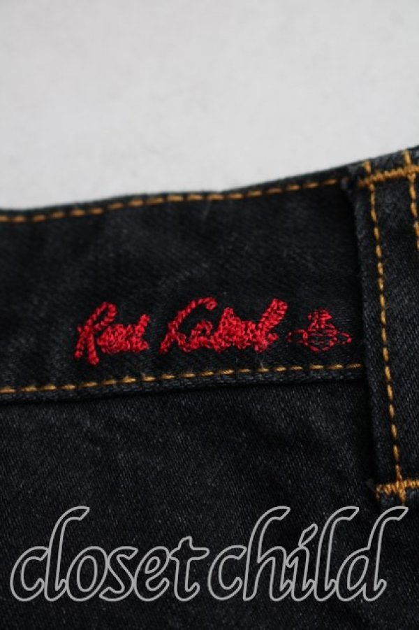 画像6: ヴィヴィアンウエストウッド 中古 / オーブptデニム 01（7号相当） 黒  H-26-02-15-028-pa-OD-ZH (6)