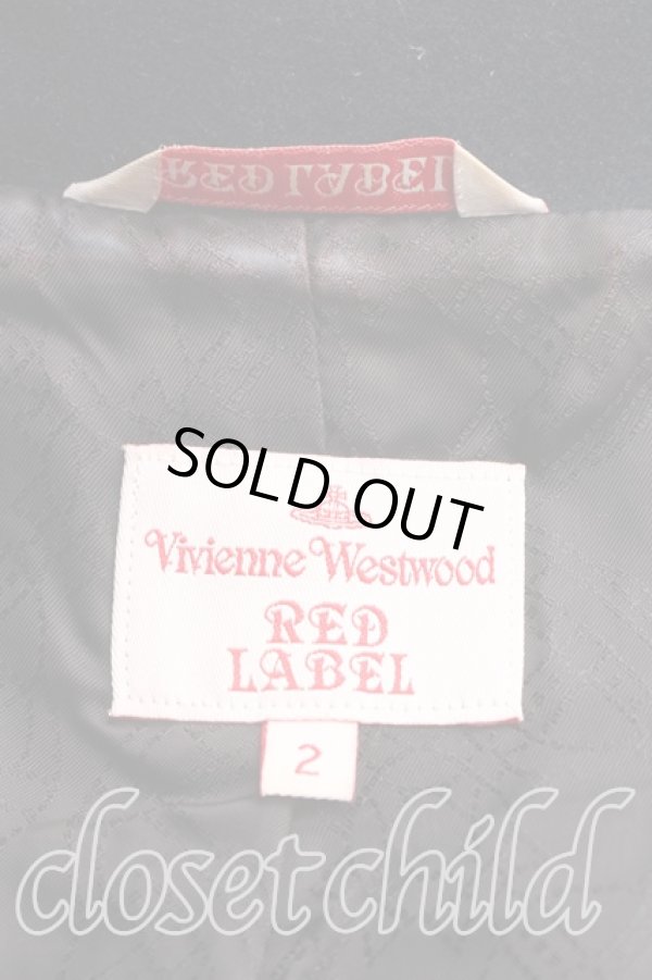 画像3: ヴィヴィアンウエストウッド 中古 / ラブジャケット 2（9号相当） 紺  H-26-02-15-004-jc-OD-ZH (3)