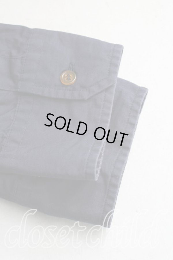 画像6: ヴィヴィアンウエストウッド MAN 中古 / ギンガムチェックアシメシャツ 48（メンズL相当） 紺ｘボルドー  H-26-02-15-036-bl-OD-ZH (6)