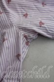 画像7: ヴィヴィアンウエストウッド 中古 / オーブ総柄ストライプシャツ 2（9号相当） 紫  H-26-02-15-038-bl-OD-ZH (7)