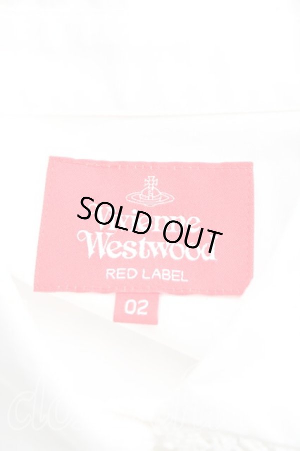 画像3: ヴィヴィアンウエストウッド 中古 / レースカラーシャツ 02（9号相当） 白  H-26-02-15-042-bl-OD-ZH (3)