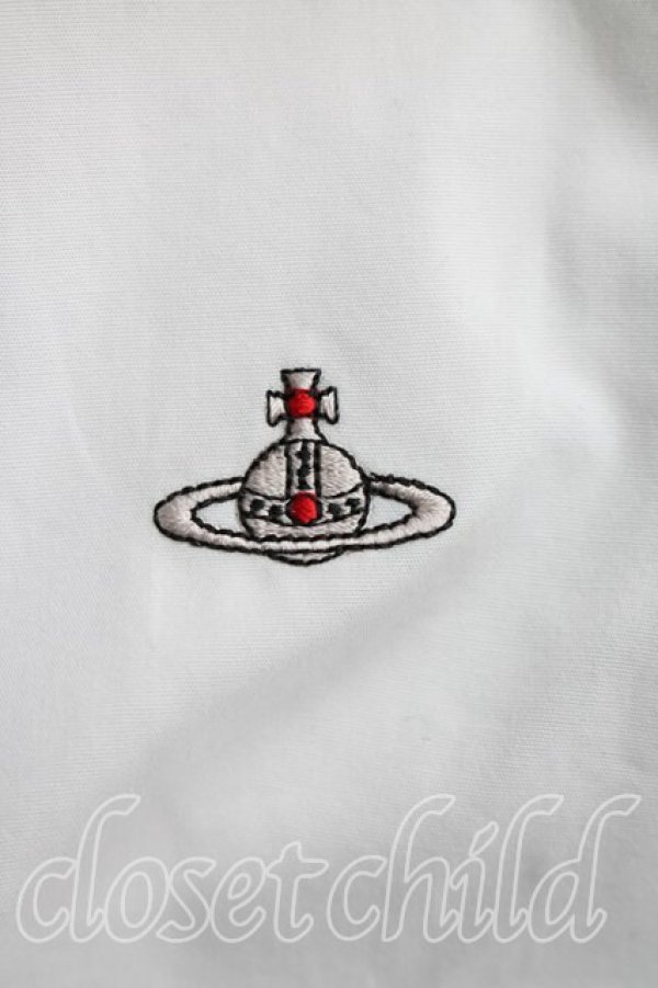 画像6: ヴィヴィアンウエストウッド 中古 / レースカラーシャツ 02（9号相当） 白  H-26-02-15-042-bl-OD-ZH (6)