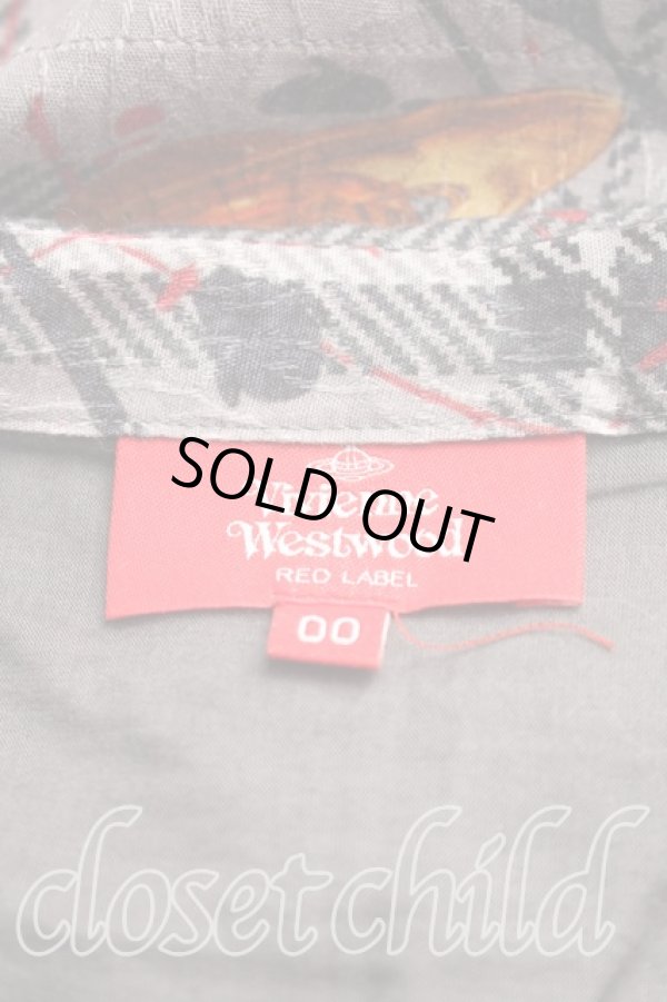 画像3: ヴィヴィアンウエストウッド 中古 / タータン3DORBアシンメトリースカート 00（ワンサイズ） 灰  H-26-02-15-047-sk-OD-ZH (3)