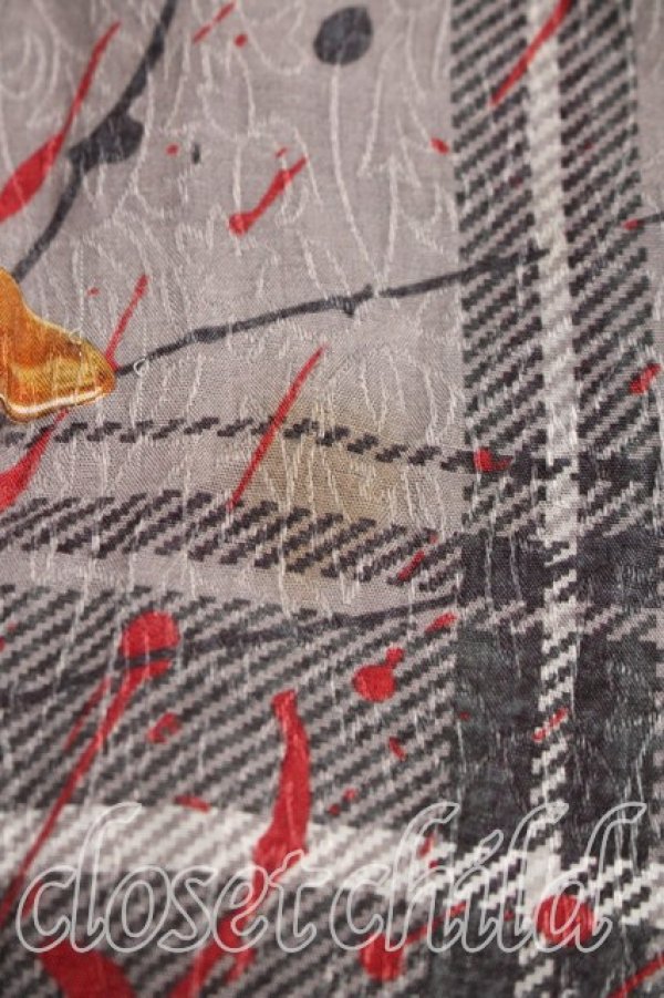 画像6: ヴィヴィアンウエストウッド 中古 / タータン3DORBアシンメトリースカート 00（ワンサイズ） 灰  H-26-02-15-047-sk-OD-ZH (6)