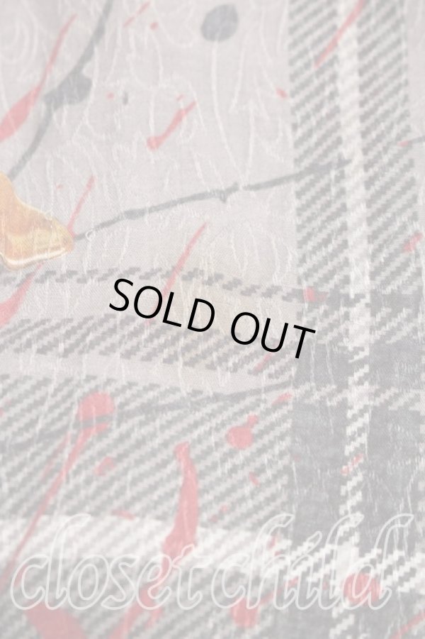 画像6: ヴィヴィアンウエストウッド 中古 / タータン3DORBアシンメトリースカート 00（ワンサイズ） 灰  H-26-02-15-047-sk-OD-ZH (6)