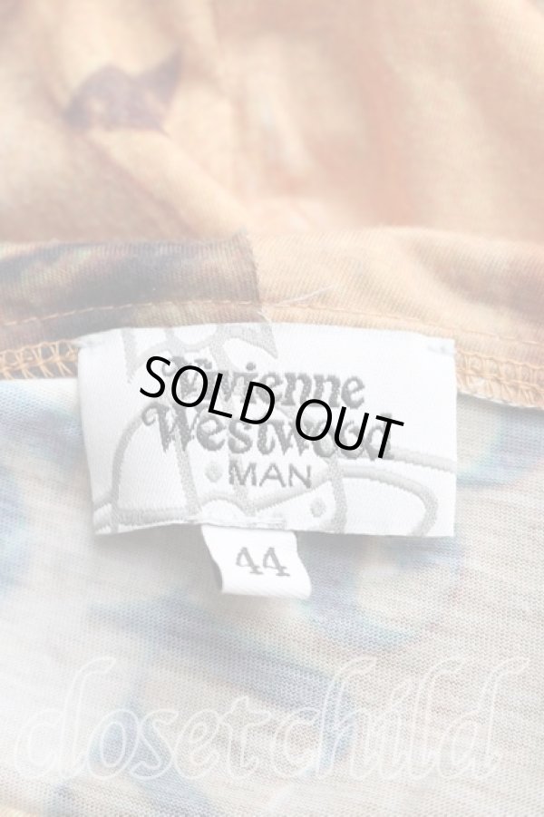 画像3: ヴィヴィアンウエストウッド MAN 中古 / ラビッシュ半袖パーカー 44（メンズS相当） ベージュ  H-26-02-15-055-to-OD-ZH (3)