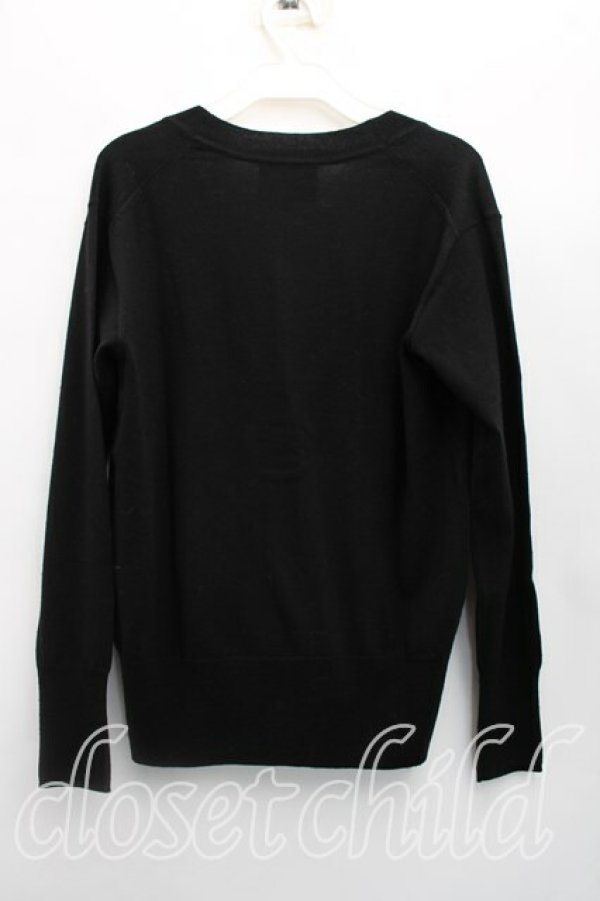 画像2: ヴィヴィアンウエストウッド 中古 / オーブ刺繍カーディガン S 黒  H-26-02-15-056-to-OD-ZH (2)