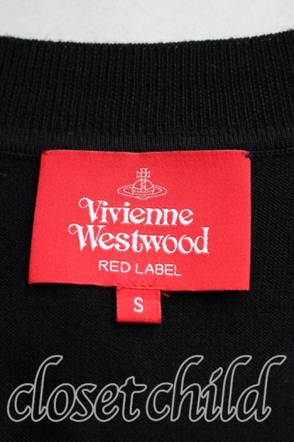 画像3: ヴィヴィアンウエストウッド 中古 / オーブ刺繍カーディガン S 黒  H-26-02-15-056-to-OD-ZH (3)