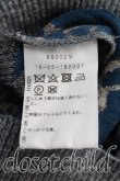 画像4: ヴィヴィアンウエストウッド 中古 / チェーンオーブカーディガン 3（11号相当） 灰ｘ青  H-26-02-15-057-to-OD-ZH (4)