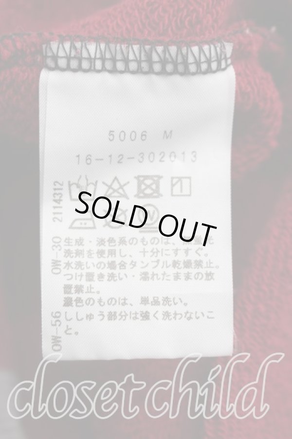 画像4: ヴィヴィアンウエストウッド 中古 / フェルトオーブスウェット 00（ワンサイズ） 黒ｘ赤  H-26-02-15-058-to-OD-ZH (4)