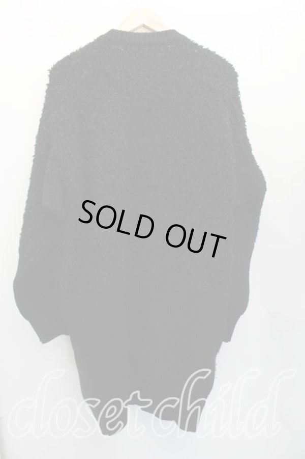 画像2: ヴィヴィアンウエストウッド 中古 / シャギーカーディガン 00（ワンサイズ） 黒  H-26-02-15-059-to-OD-ZH (2)