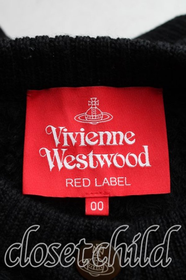 画像3: ヴィヴィアンウエストウッド 中古 / シャギーカーディガン 00（ワンサイズ） 黒  H-26-02-15-059-to-OD-ZH (3)