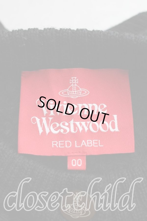 画像3: ヴィヴィアンウエストウッド 中古 / シャギーカーディガン 00（ワンサイズ） 黒  H-26-02-15-059-to-OD-ZH (3)