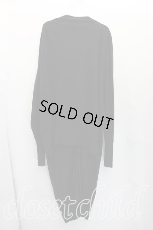 画像2: ヴィヴィアンウエストウッド MAN 中古 / オーブ刺繍ロングカーディガン 50（メンズXL相当） 黒  H-26-02-15-061-to-OD-ZH (2)